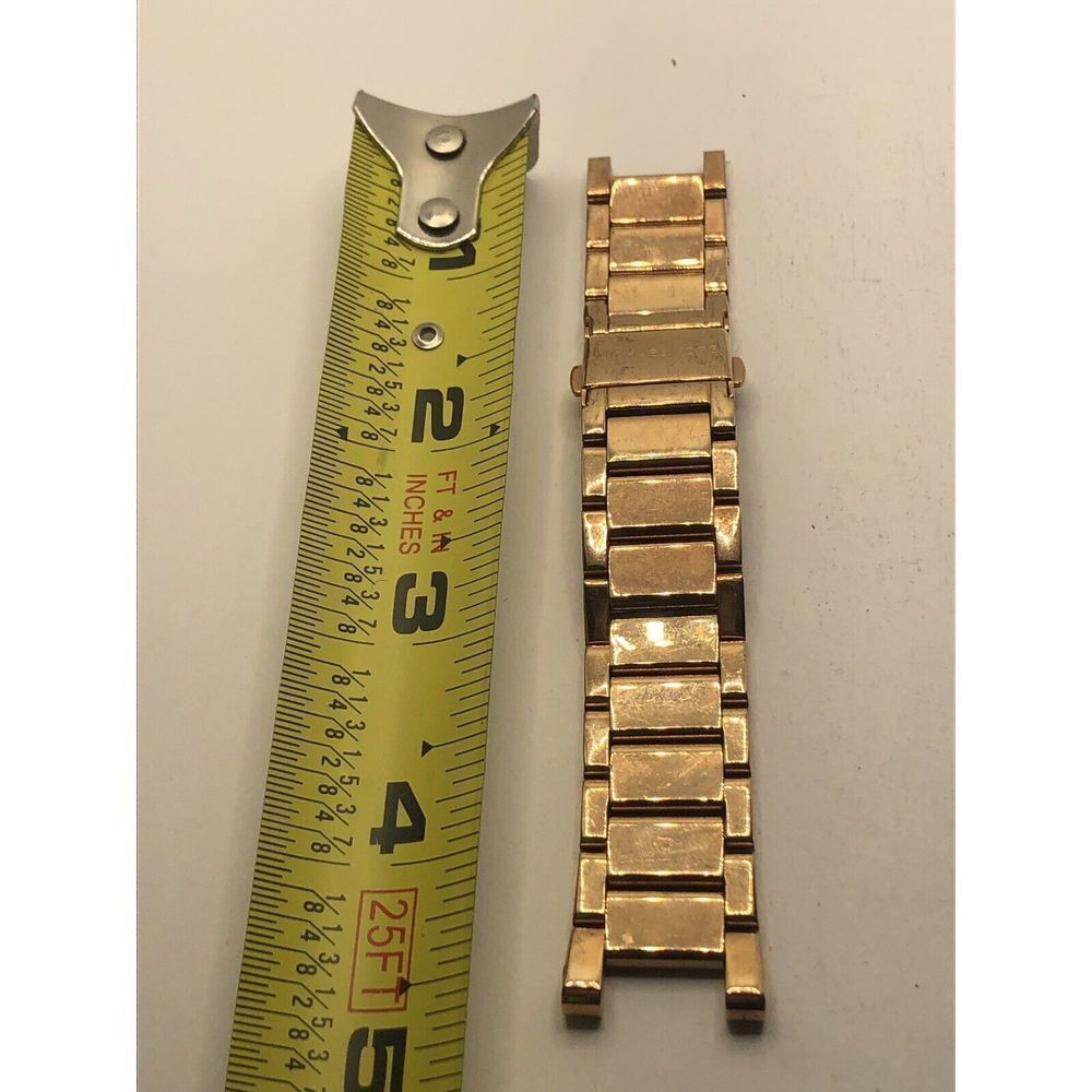 Michael Kors Watch Parts Full Band Links Clasp No Pins RoseGold-Tone 18mm PJ345